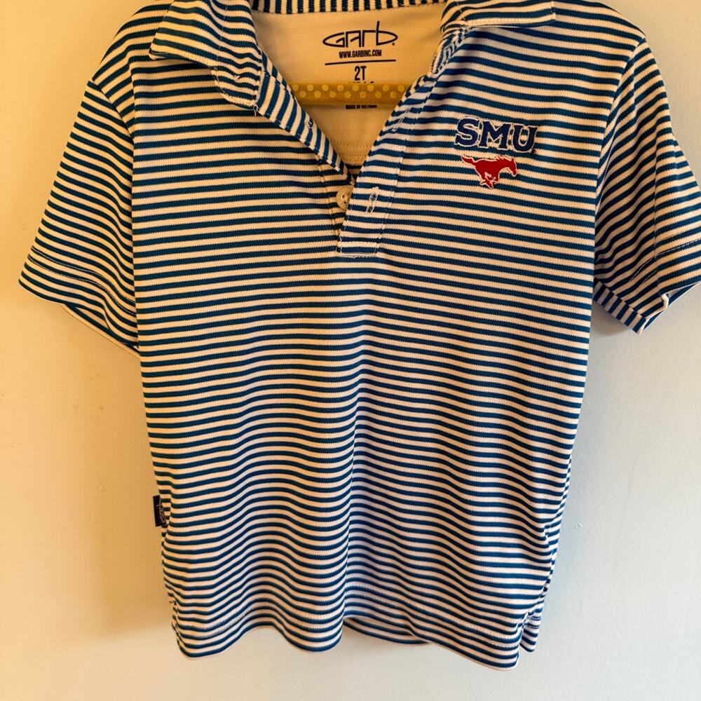 SMU Southern Methodist University Boys Polo Shirt – Size 2T